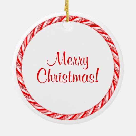 Candy Cane Ornament (Achterkant)