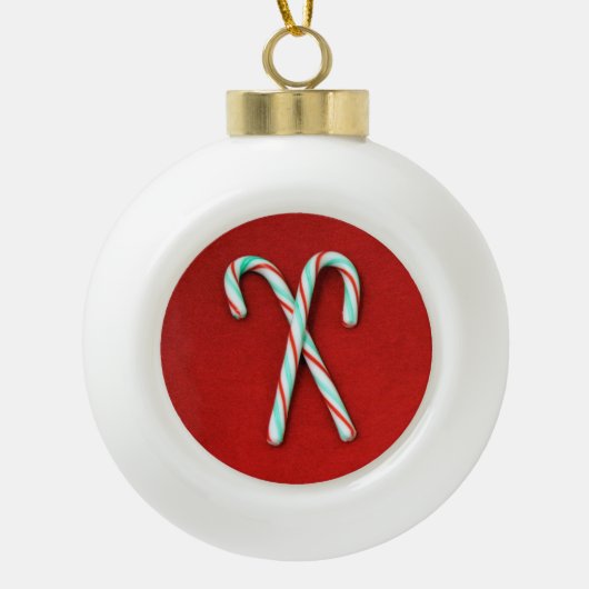 Candy Cane Ornament (Voorkant)