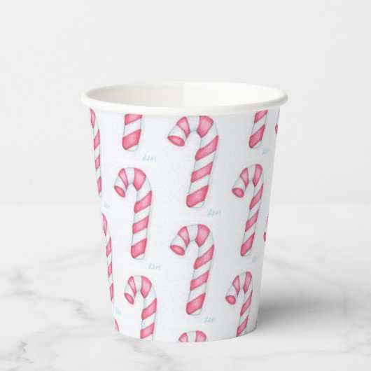 Candy Cane Papieren Bekers (Links)