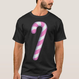 Candy Cane Pastel Gothic Roze kerstSnoep Costum T-shirt