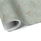 Candy Cane Patroon Inpakpapier (Rol Hoek)