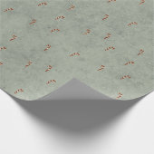 Candy Cane Patroon Inpakpapier (Hoek)