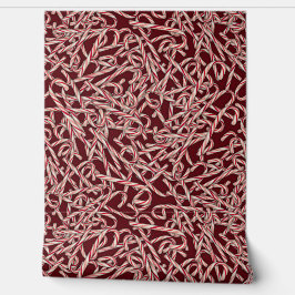 Candy Cane Pattern Behang