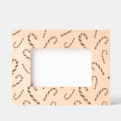 Candy Cane Pattern Gegraveerde Lijstjes (Voorkant)