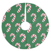 Candy Cane Pattern Kerstboom Rok (Voorkant)