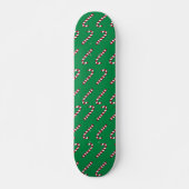 Candy Cane Pattern skateboard (Voorkant)