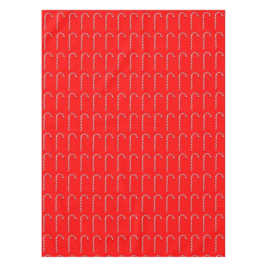Candy Cane Pattern Tafelkleed (Voorkant)