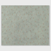 Candy Cane Pattern Wrapping Paper Cadeaupapier (Vlak)