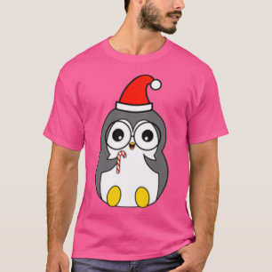 Candy Cane Penguin T-shirt