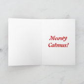 Candy Cane.... Pepermunt, Yum! Feestdagen Kaart (Binnen)