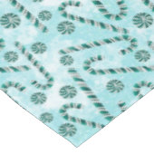 Candy Cane peppermint kerstmis Tafelkleed (Gekanteld)