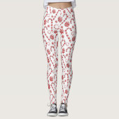 Candy Cane Peppermint Leggings (Voorkant)