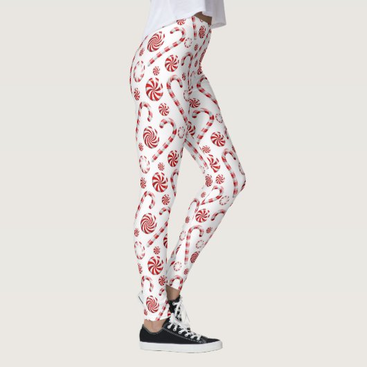 Candy Cane Peppermint Leggings (Rechts)