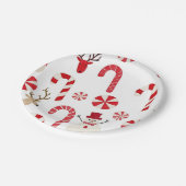 Candy Cane Peppermint Paper Bord (Gekanteld)