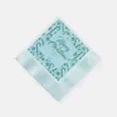 Candy Cane Peppermint Paper Napkin Servet (Hoek)