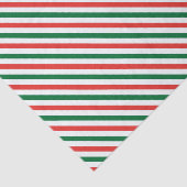 Candy Cane Peppermint Stripe Christmas Tissuepapier (Detail)