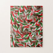 Candy Cane puzzle print Legpuzzel (Verticaal)