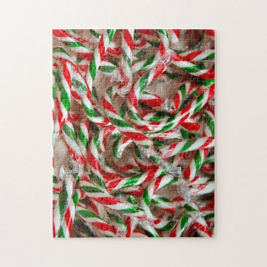 Candy Cane puzzle print Legpuzzel (Verticaal)