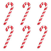 Candy cane red white stripes on pink watercolor  koffiemok