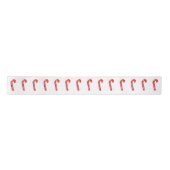 Candy Cane Ribbon Satijnen Lint (Voorkant)