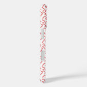 Candy Cane rood en wit patroon Case-Mate iPhone Case (Achterkant / Rechts)