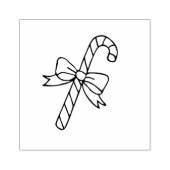 Candy Cane Rubberstempel (Afrduk)
