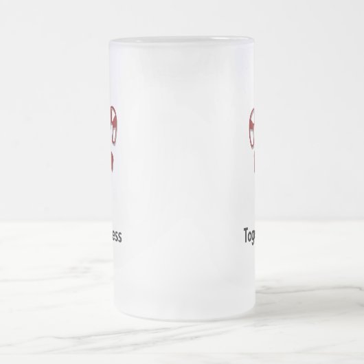 Candy Cane Samenhang Matglas Bierpul (Center)