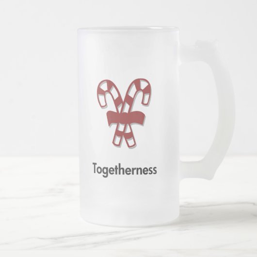 Candy Cane Samenhang Matglas Bierpul (Rechts)