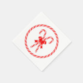 Candy Cane Servet (Hoek)