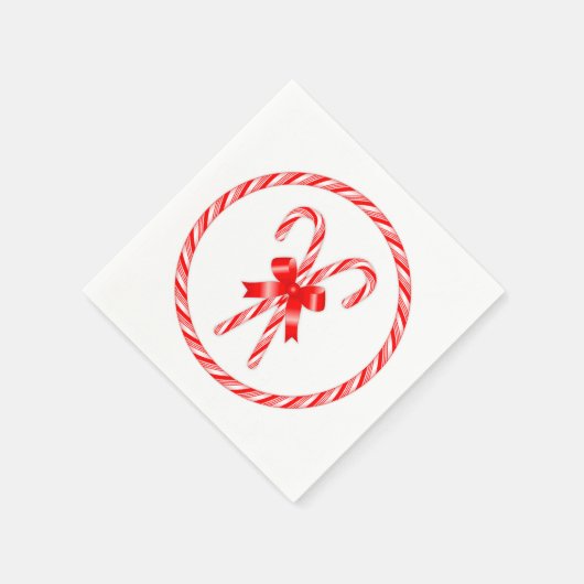 Candy Cane Servet (Hoek)