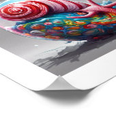 Candy cane slak poster (Hoek)