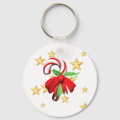 Candy Cane Sleutelhanger (Voorkant)