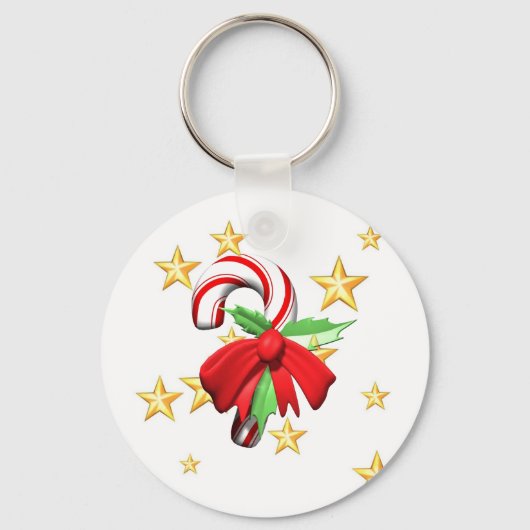 Candy Cane Sleutelhanger (Voorkant)