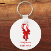 Candy Cane Sleutelhanger (Voorkant)