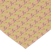 CANDY CANE SNAKE tafelloper op VEGAS GOLD (Hoek)