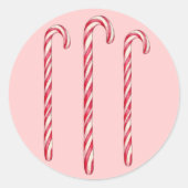 Candy Cane Sticker (Voorkant)