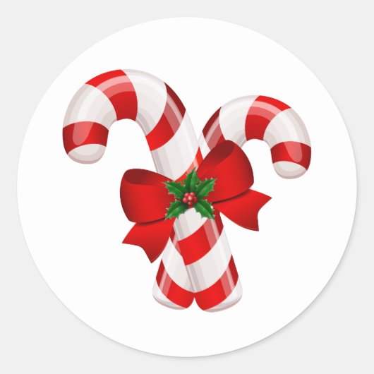 Candy Cane Stickers (Voorkant)
