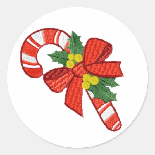 Candy Cane Stickers (Voorkant)