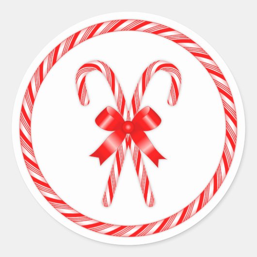 Candy Cane Stickers (Voorkant)