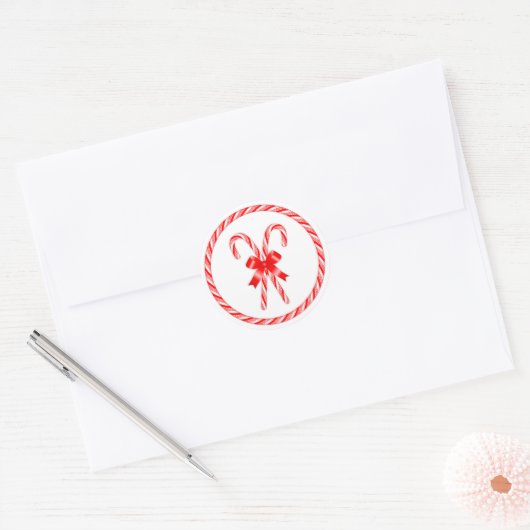 Candy Cane Stickers (Envelop)