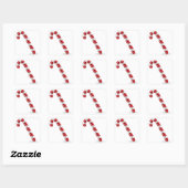 Candy Cane Stickers (Vel)