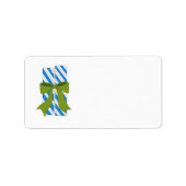 Candy Cane Sticks Etiket (Voorkant)