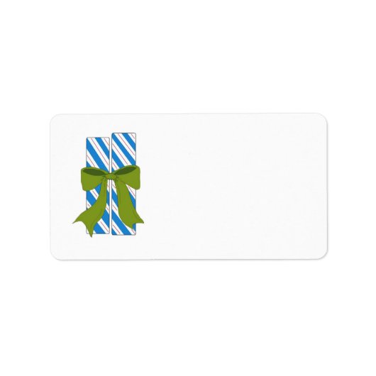 Candy Cane Sticks Etiket (Voorkant)