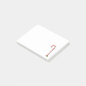 Candy Cane Sticky Notes (Schuin)
