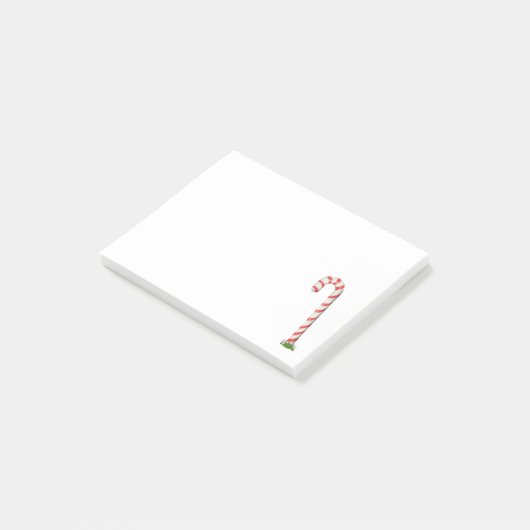 Candy Cane Sticky Notes (Schuin)