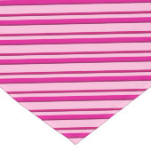 Candy Cane Strepen in Peppermint Roze Korte Tafelloper (Hoek)