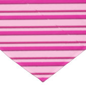 Candy Cane Strepen in Peppermint Roze Tafelkleed (Gekanteld)