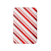Candy Cane Stripe Badmat (Voorkant Verticaal)