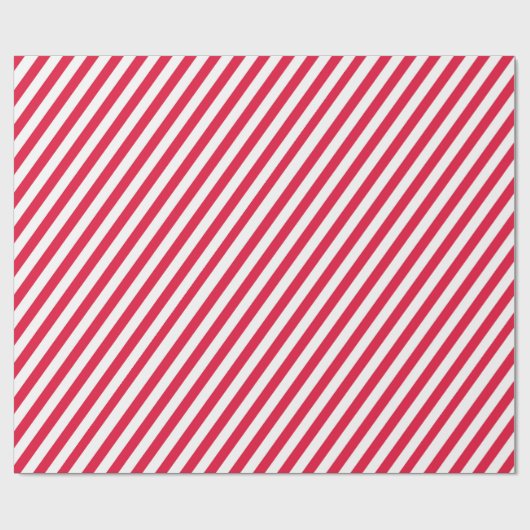 Candy Cane Stripe Cadeaupapier (Vlak)