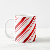Candy Cane Stripe Koffiemok (Links)